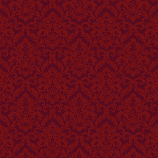 Cathedral Collection - Aidan Damask Burgundy